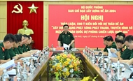 General Nguyen Trong Nghia chairs conference on draft Project 3094